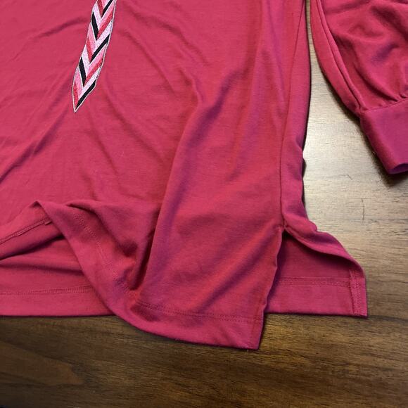 Bob Mackie Wearable Art Embroiderd Tunic Pullover Top Women's Sz M Boho Whimsy - Picture 6 of 11